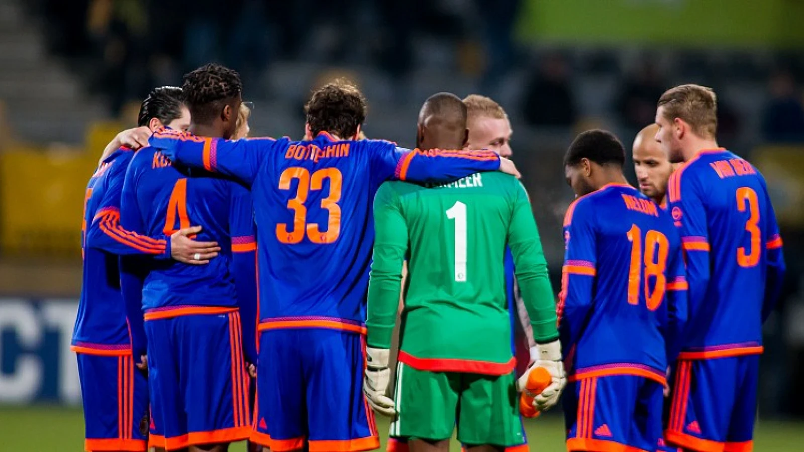 Mogelijke tegenstanders van Feyenoord in de halve finale KNVB beker