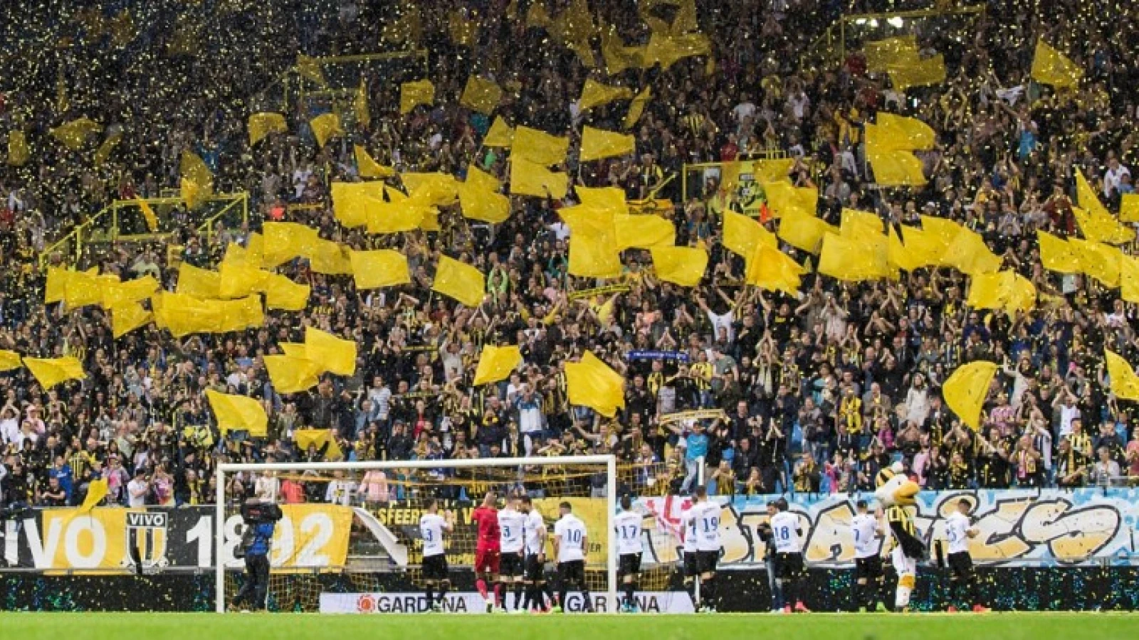 'Fans Eredivisieploegen solidair met Vitesse in boycot JC-Schaal' 