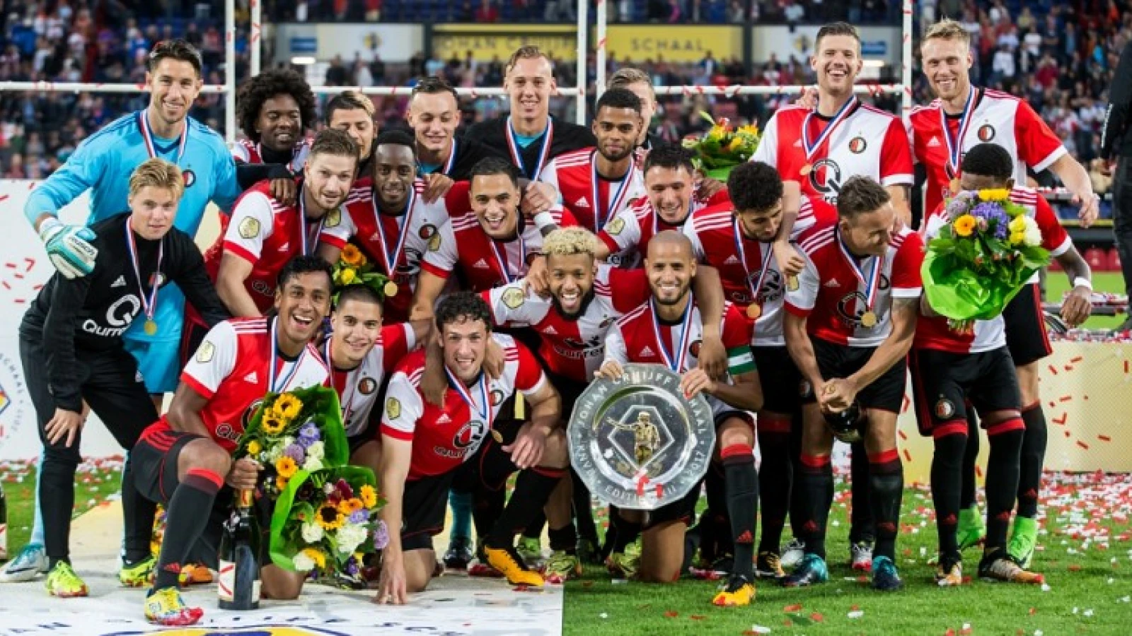 Feyenoord organiseert geen fotomoment om op de foto te gaan met Johan Cruijff Schaal