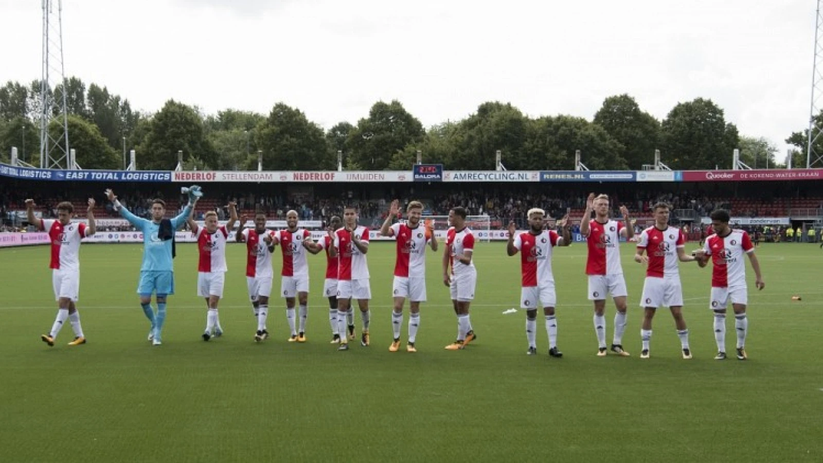 STAND | Feyenoord na twee speelronden mede koploper in Eredivisie