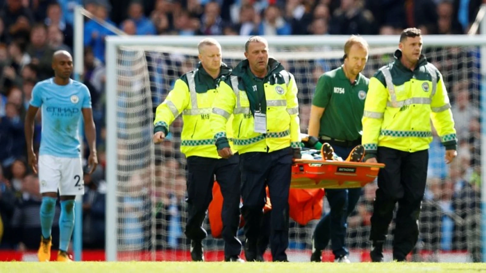 Keeper Manchester City lijkt op tijd hersteld