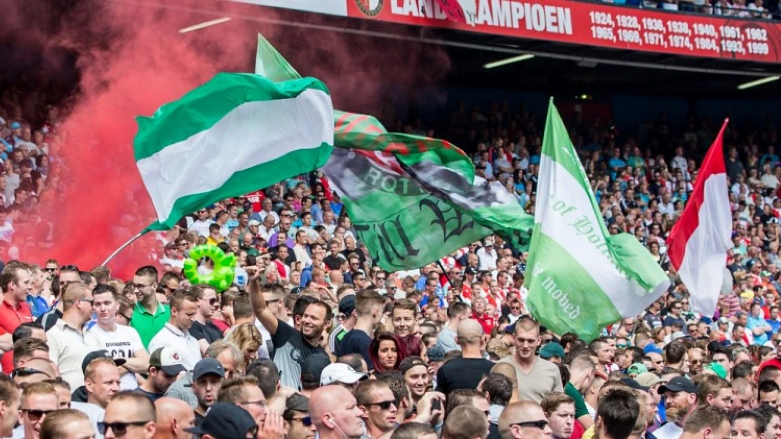 Volgende week pas meer duidelijkheid over Feyenoord-supporters bij uitwedstrijd tegen Napoli