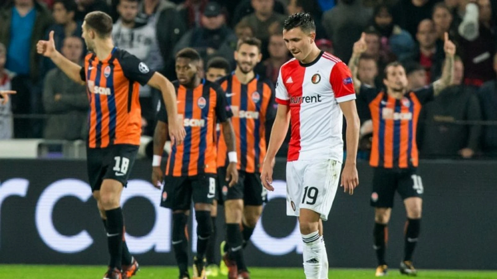 Feyenoord miste de kansen: 'Shakhtar is er goed doorheen gekomen'