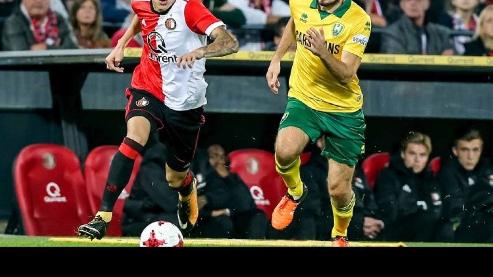 Opstelling | Feyenoord met Diks en Amrabat