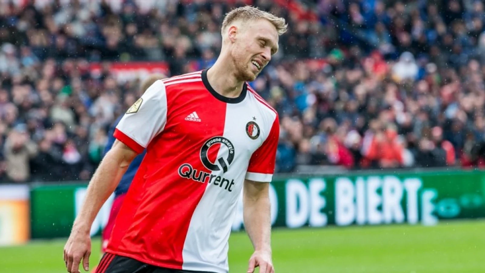 Nicolai Jørgensen met Denemarken niet langs Ierland in play-off voor WK