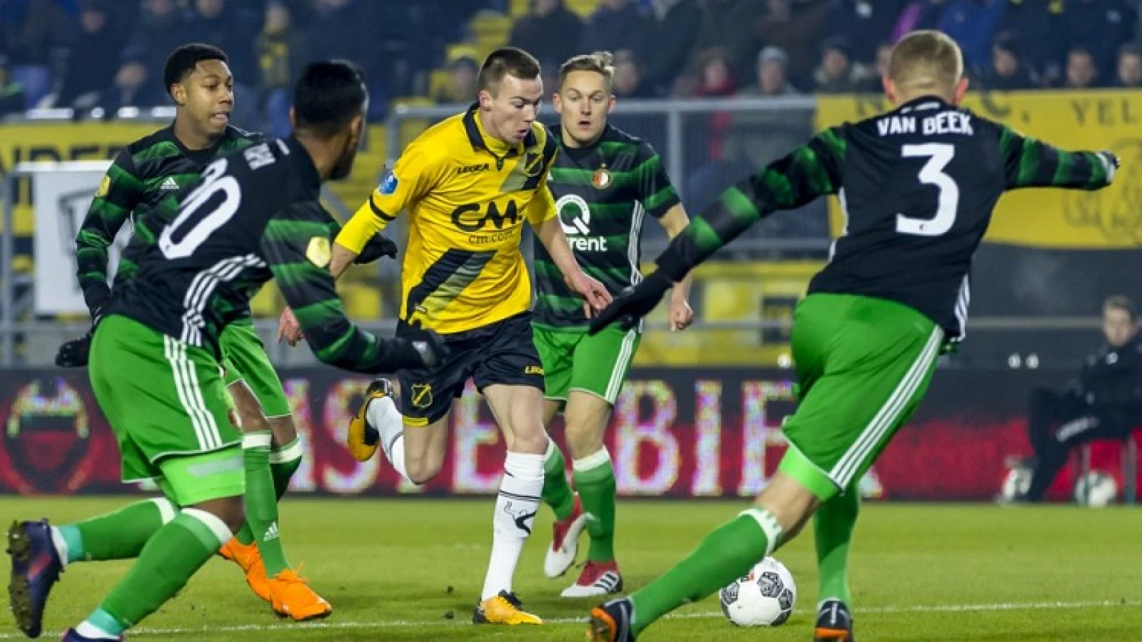 STAND | Feyenoord vergeet om door te stomen naar plek vier